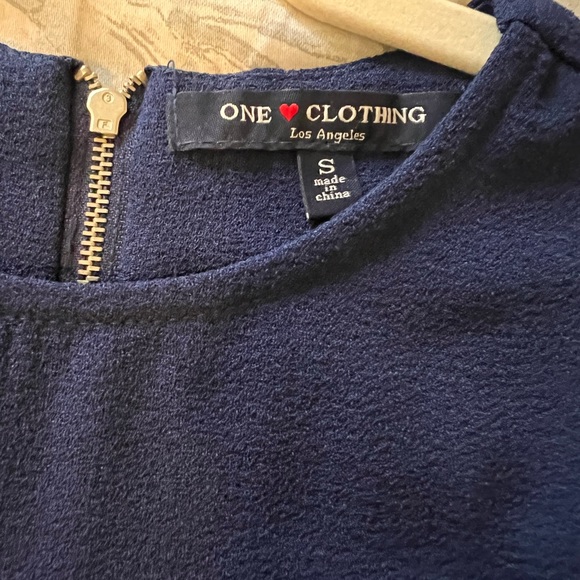 Navy Sleeveless Dress (Spring/Summer) Size Small - Picture 4 of 4